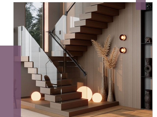 Изготовление и монтаж лестниц в Нягани от 86581 руб. | ПРОЛЁТ-Нга