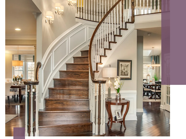 Изготовление лестниц под ключ в Нягани — металлокаркас и отделка