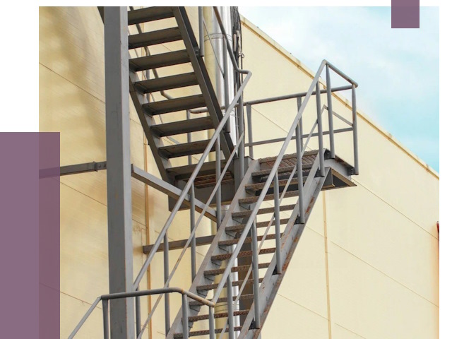 Пожарные лестницы в Нягани от 12223 руб. — монтаж и продажа | ПРОЛЁТ-Нга