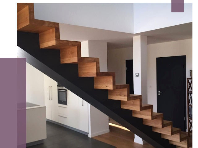 Изготовление деревянных лестниц в Нягани от 86581 руб. | ПРОЛЁТ-Нга