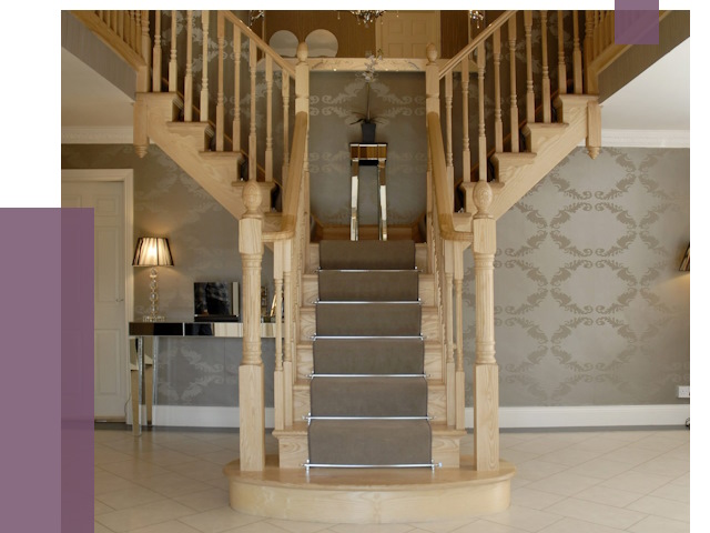 Монтаж деревянных лестниц в Нягани от 7589 руб. 