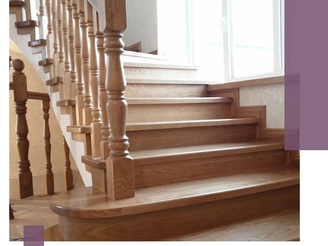 Реставрация деревянных лестниц в Нягани — качественно и быстро