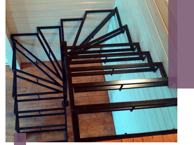 Изготовление металлических лестниц любой сложности в Нягани