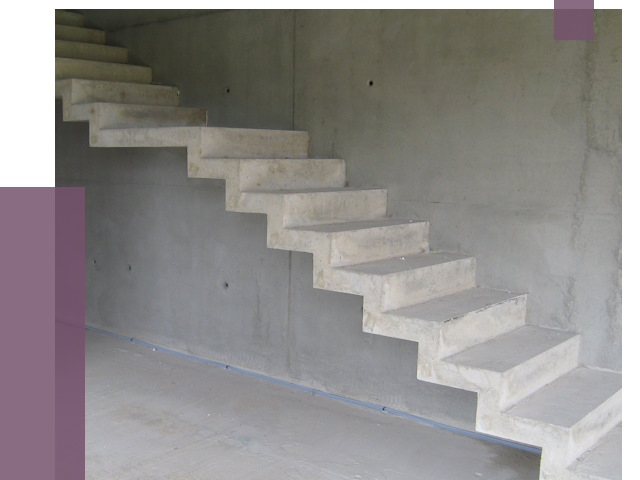 Бетонные лестницы в Нягани от 18844 руб. под ключ | ПРОЛЁТ-Нга