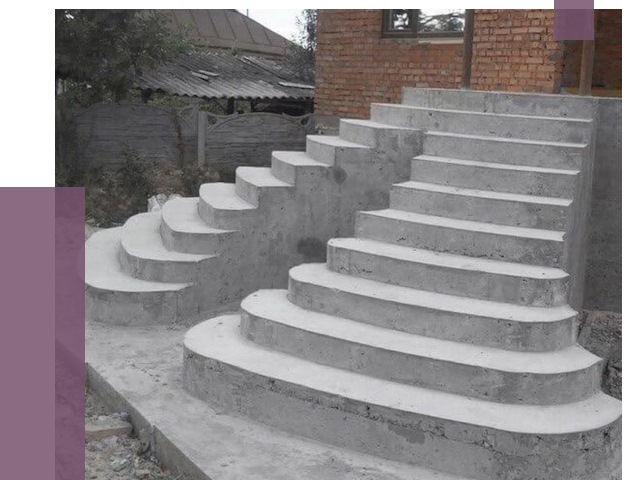 Монтаж бетонных лестниц в Нягани от 4278 руб. 