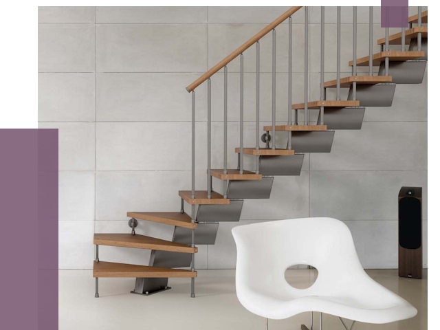 Монтаж модульных лестниц в Нягани от 6315 руб. 