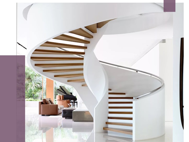 Винтовые лестницы в Нягани под ключ от 48384 руб. | ПРОЛЁТ-Нга