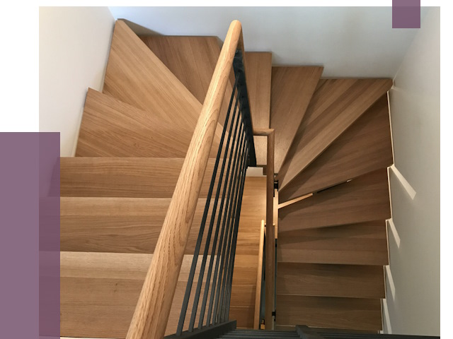 П-образные лестницы в Нягани под ключ от 48384 руб. | ПРОЛЁТ-Нга