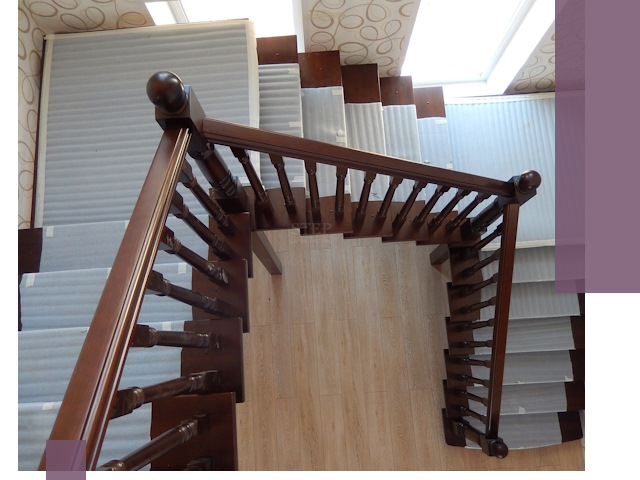 П-образные лестницы под ключ в Нягани — изготовление и монтаж