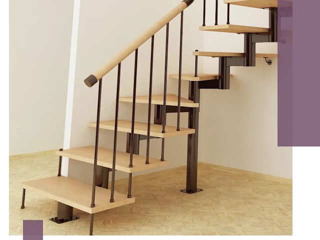 Монтаж лестниц на больцах в Нягани — быстро и надежно