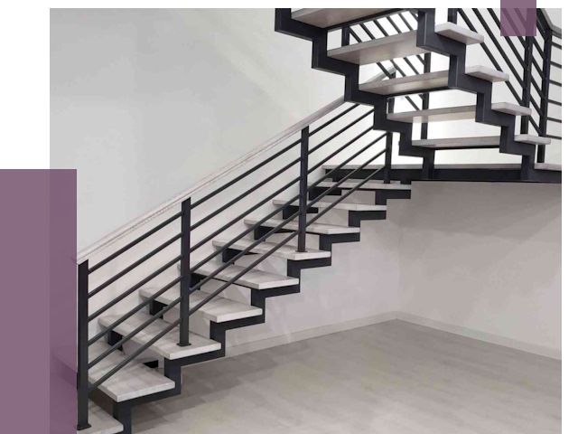 Лестницы на металлокаркасе под ключ в Нягани от 12733 руб. | ПРОЛЁТ-Нга