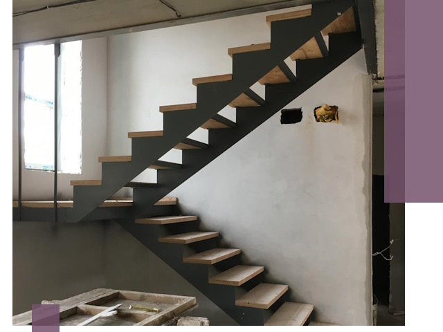 Изготовление лестниц на металлокаркасе в Нягани от производителя