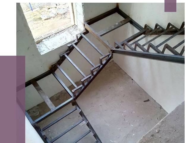 Монтаж лестниц на металлокаркасе в Нягани от 12733 руб. — ПРОЛЁТ-Нга