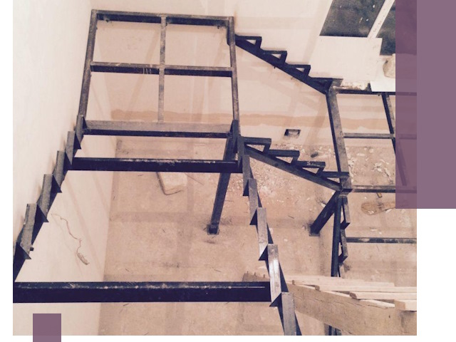 Монтаж лестниц на металлокаркасе в Нягани быстро и качественно