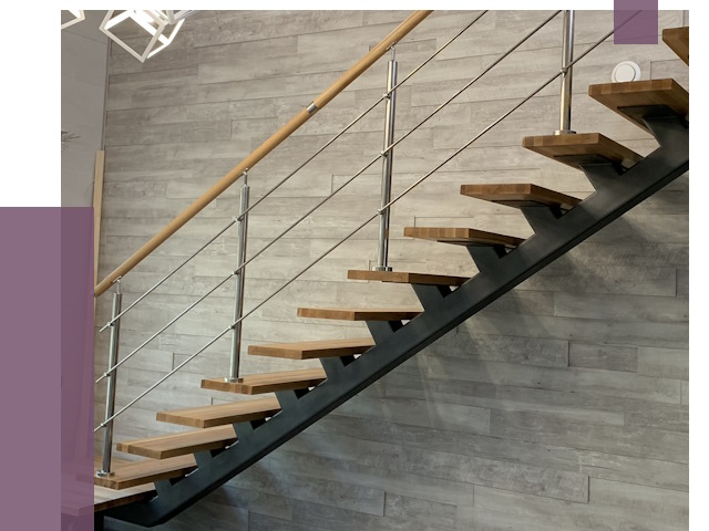 Изготовление лестниц на монокосоуре в Нягани от 75886 руб. 