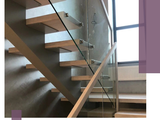 Изготовление лестниц на монокосоуре в Нягани с монтажом и гарантией