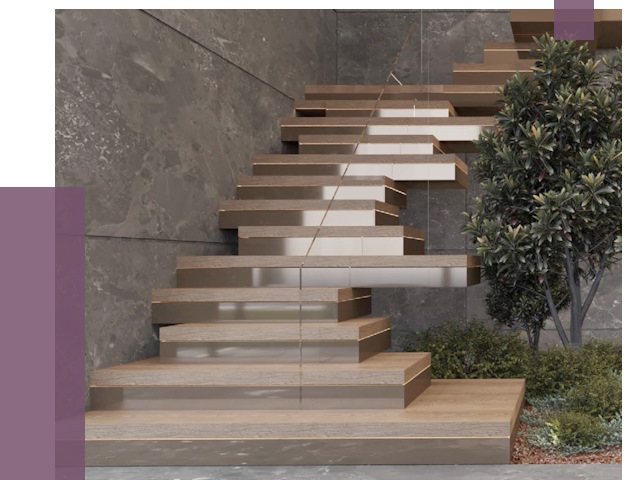 Современные лестницы в Нягани от 13751 руб. | ПРОЛЁТ-Нга