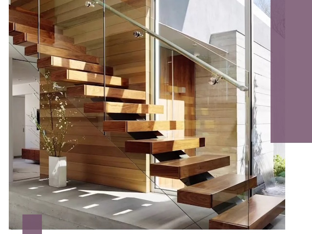 Современные лестницы на заказ в Нягани — изготовление и монтаж