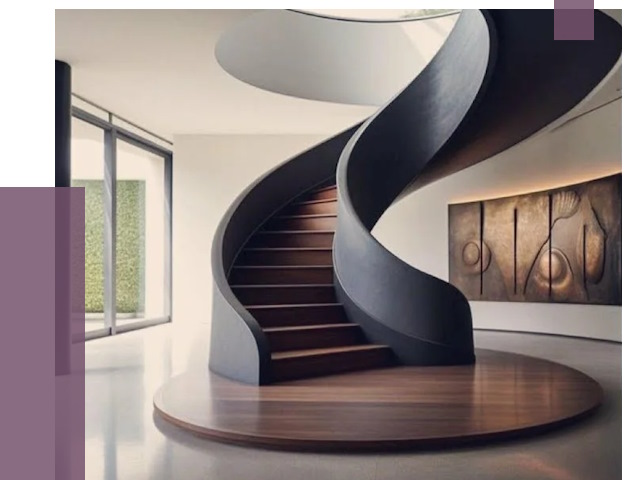 Элитные лестницы под заказ в Нягани от 188441 руб. — ПРОЛЁТ-Нга