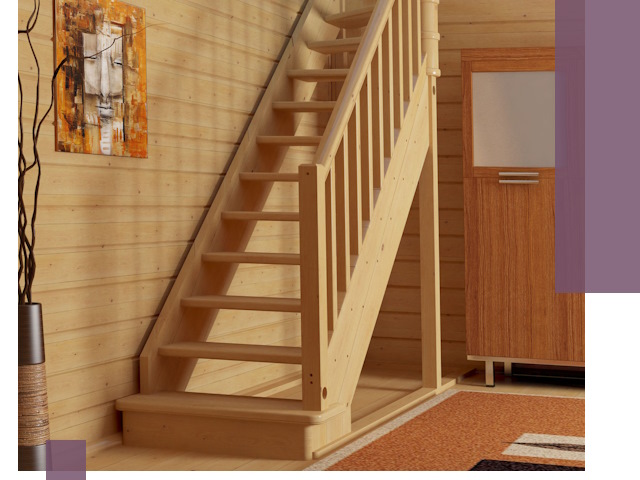 Лестницы эконом класса под ключ в Нягани — недорого и быстро