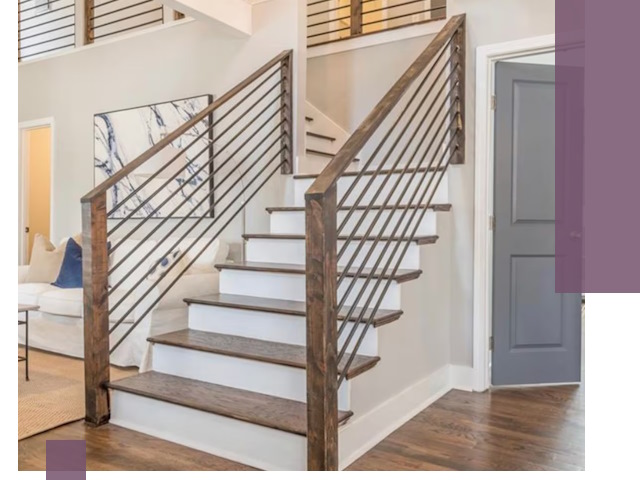 Лестницы для коттеджа под ключ в Нягани — изготовление и монтаж