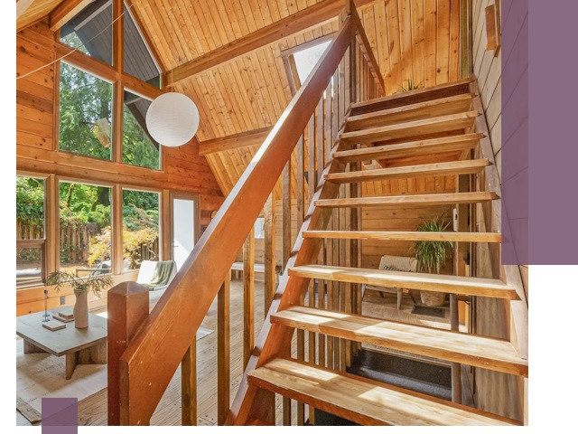 Лестницы для дачи под ключ в Нягани — изготовление и монтаж