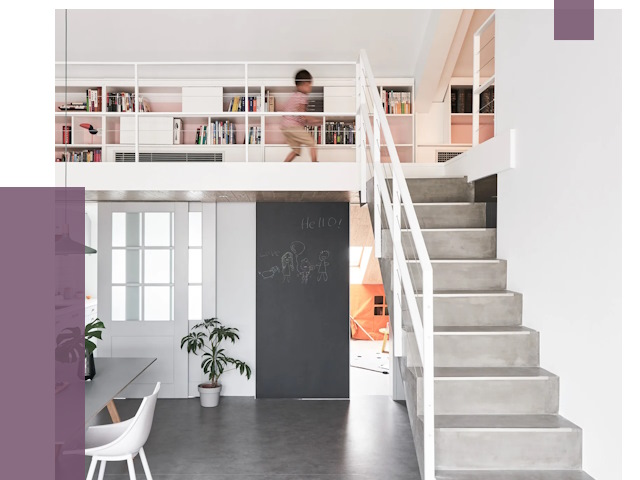 Лестницы для двухуровневой квартиры в Нягани от 175709 руб. | ПРОЛЁТ-Нга