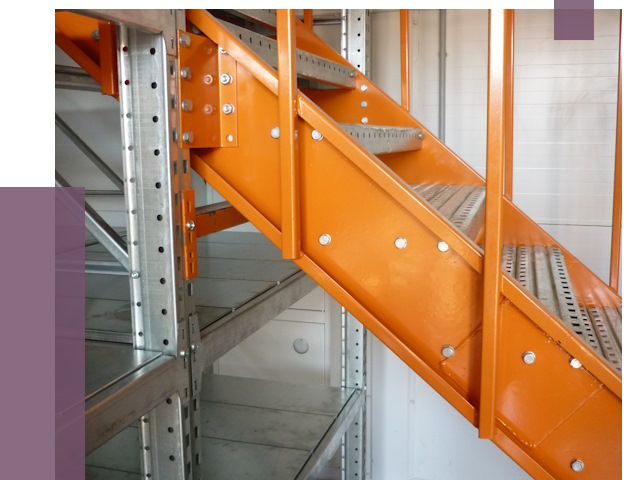 Лестницы для склада в Нягани от 76395 руб. — решения | ПРОЛЁТ-Нга