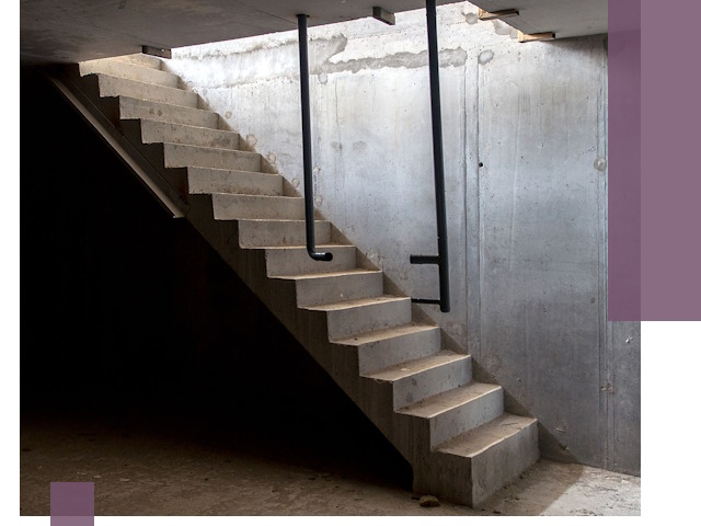 Изготовление и монтаж лестниц в подвале в Нягани