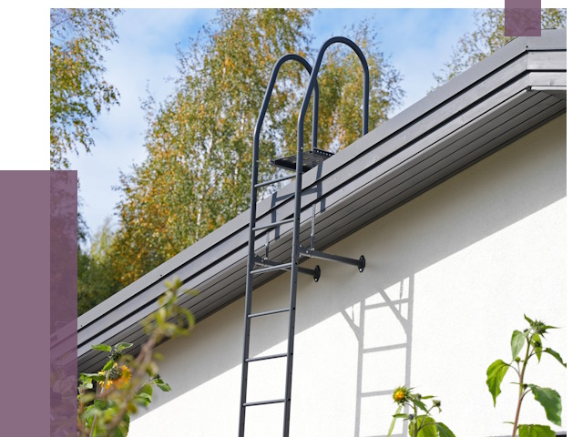 Лестницы на крышу в Нягани от 19048 руб. — монтаж и монтаж ПРОЛЁТ-Нга