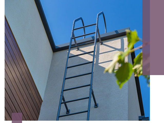 Лестницы на крышу в Нягани — изготовление, монтаж, демонтаж