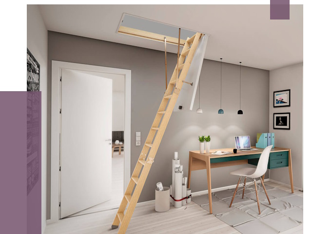 Чердачные лестницы в Нягани — от 14515 руб. | ПРОЛЁТ-Нга