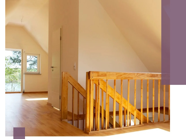 Мансардные лестницы на заказ в Нягани — монтаж и изготовление