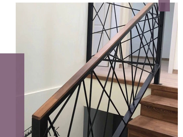Перила и ограждения в Нягани от 7640 руб. под ключ | ПРОЛЁТ-Нга