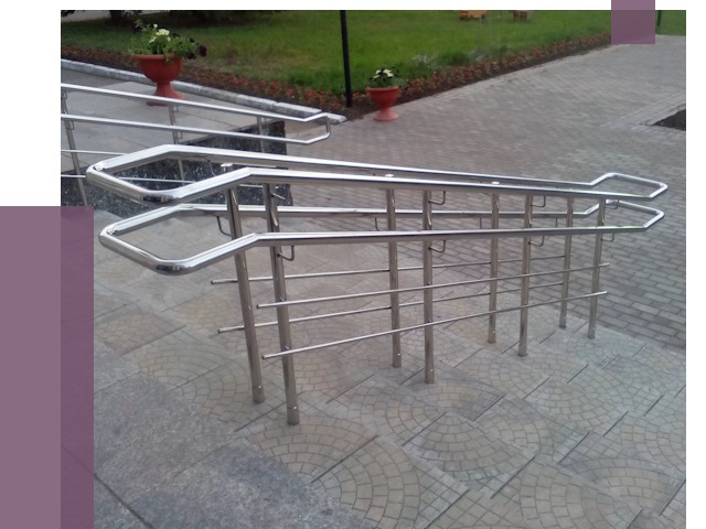 Перила для инвалидов в Нягани от 7558 руб. под ключ | ПРОЛЁТ-Нга