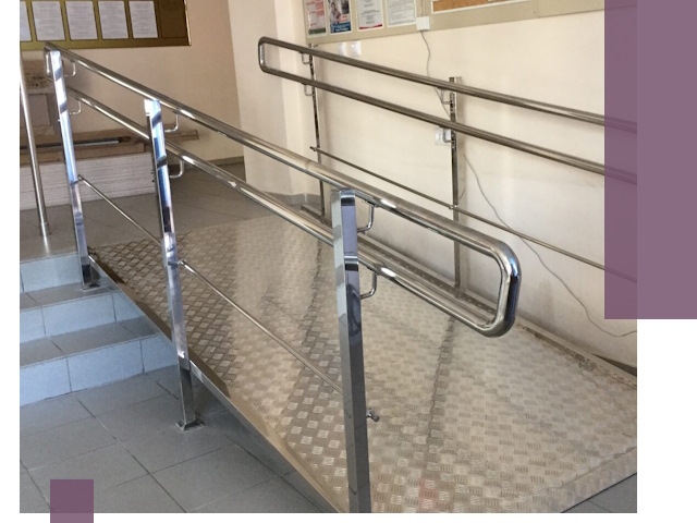 Перила для инвалидов в Нягани — надежные поручни и ограждения