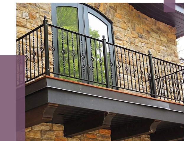 Балконные ограждения в Нягани от 7996 руб. — купить | ПРОЛЁТ-Нга