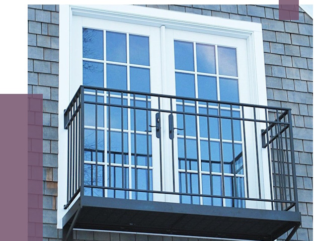 Французские балконы в Нягани от 7385 руб. за м2