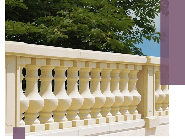 Установка балюстрады в Нягани: изготовление и монтаж под ключ