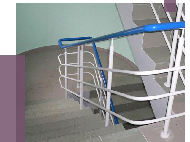 Перила в подъезде в Нягани — установка и замена от 7385 руб. | ПРОЛЁТ-Нга