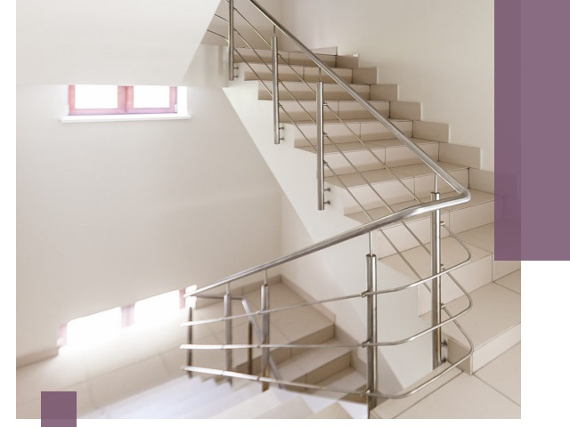 Установка и замена перил в подъезде в Нягани