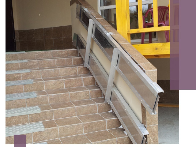 Откидные пандусы под ключ в Нягани — монтаж и демонтаж