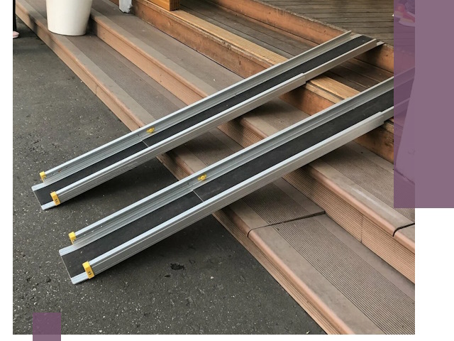 Телескопические пандусы под ключ в Нягани — изготовление и монтаж