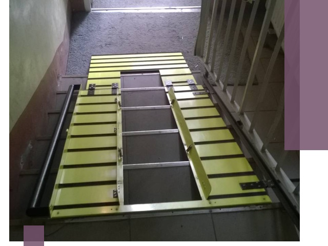 Профессиональный монтаж пандуса в подъезд в Нягани