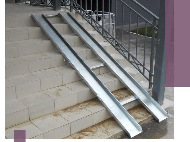 Пандусы для детских колясок в Нягани: изготовление и монтаж