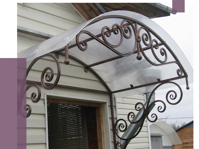 Изготовление козырьков в Нягани от 7334 руб. — заказать | ПРОЛЁТ-Нга