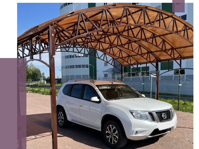 Недорогие навесы в Нягани от 42781 руб.  | ПРОЛЁТ-Нга