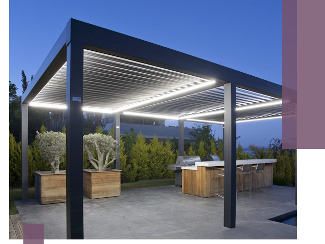 Навесы отдельно стоящие под ключ в Нягани из металла и поликарбоната