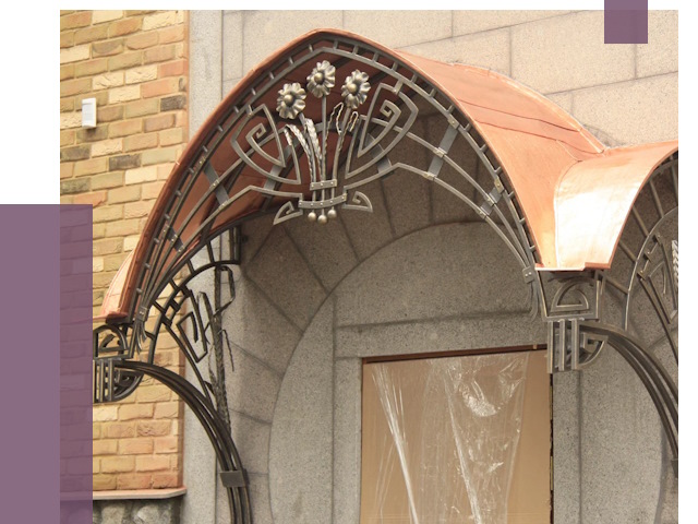 Арочные козырьки в Нягани от 14515 руб. 