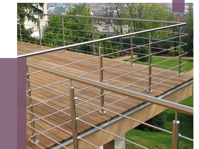 Алюминиевые парапеты в Нягани под ключ от 7741 руб. 